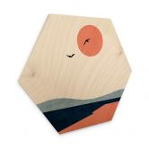 Hexagon - Holz Kubistika - Auf einer Reise 