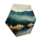 Hexagone - Bois SpaceFrog Designs - Tranquillité d'esprit 