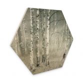 Hexagon - Holz Talen - Morgenruhe 