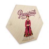 Hexagon - Holz Tohmé - Frida Kahlo 