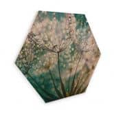 Hexagone - Placage bois de bouleau Delgado - Pissenlit scintillant 