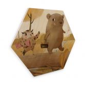 Hexagon - Holz Loske - Picknick im Herbst 