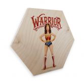Hexagon - Holz Birke-Furnier Tohmé - Wonderwoman 