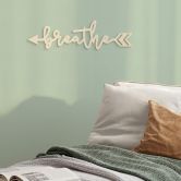 Houten Decoratie – Breathe - populierenhout 