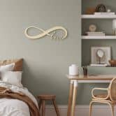 Holzkunst - Unendlich Love - Pappel 