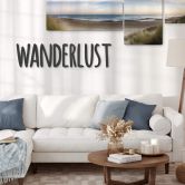 Décoration en bois MDF Wanderlust 