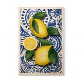Tableau sur bois Citrons siciliens - EMELIEmaria 