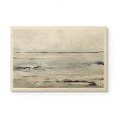 Holzbild Wellen am Sandy Bay - Hobday 