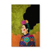 Holzbild Hülya - Frida im Portrait 