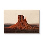 Holzbild Felsformation in Monument Valley - Hugonnard 
