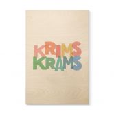 Holzbild Krimskrams 