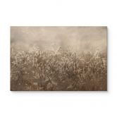 Houten Wanddecoratie pampagras en grassen in beige - Ms Tiff 