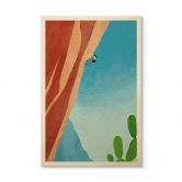 Holzbild Klettern am Grand Canyon - Rivers 