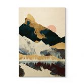 Billede af træ med refleksion af et vinterlandskab - SpaceFrog Designs 