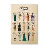Holzbild Tohmé - Women of Science 