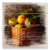 Holzbild Laercio - Farmers Lemons - 40x41,5 cm 