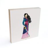 Billede af træ til at sætte op - Tohmé - Mulan - 15x15 cm 