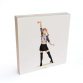 Holzbild zum Hinstellen - Tohmé - Britney - 15x15 cm 