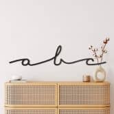 Decorative Letters - Handwriting Font - Acrylic Glass 
