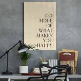 Dekobild Pappel - Do more of what makes you happy 