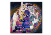 Leichtes Wandbild Klimt - Die Jungfrau | mattes Finish 