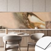 Küchenrückwand Farben der Erde: Fließende Komposition - Meikle 