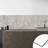 Küchenrückwand Elegante Weidenzweige in Beige - Ms Tiff 