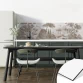 Küchenrückwand Landschaft mit Gartenlandschaft in Beige - Ms Tiff 