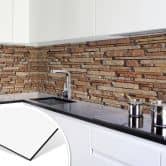 Küchenrückwand - Alu-Dibond - Mauer 05 