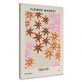 Tableau sur toile NKTN - Marché aux fleurs - Tokyo 