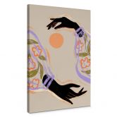 Leinwandbild Kunst - Arty Guava - Umarme die Sonne 