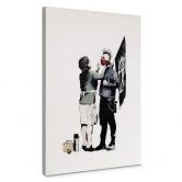 Tableau sur toile Banksy - Mother's Advice 