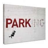 Leinwandbild Banksy - Parking 