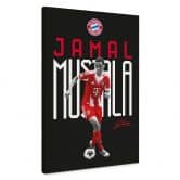 Leinwandbild FC Bayern Spieler Jamal Musiala 2025/26 