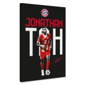 Leinwandbild FC Bayern Spieler Jonathan Tah 2025/26 