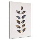 Canvas Fredriksson - Marble Leaves 