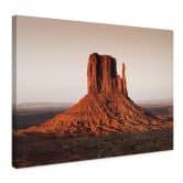 Leinwandbild Felsformation in Monument Valley - Hugonnard 