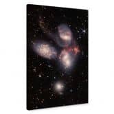 Leinwandbild James Webb Telescope - Stephan's Quintet 