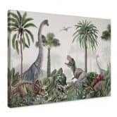 Leinwandbild Kikki Belle - Abenteuer der Dinos 