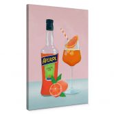 Leinwandbild Aperol Spritz - Lizde 