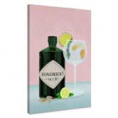 Leinwandbild, Canvas - Gin Tonic Cocktail - Lizde 