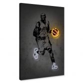 Canvas Mielu - Oud Basketballer Kobe Bryant 