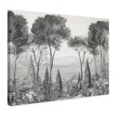 Leinwandbild Idyllische Pflanzenlandschaft - Ms Tiff 