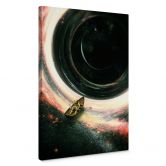 Canvas  Astronaut i en båd - Nicebleed 