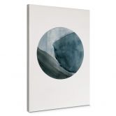 Leinwandbild Nouveauprints - Aquamarin 