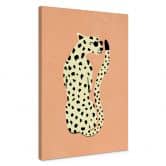 Leinwandbild Eleganter Gepard mit Sonnenbrille - Oltmanns 