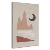 Leinwandbild Orara Studio - Landschaft bei Nacht 