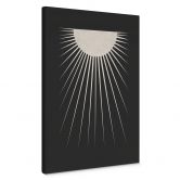 Leinwandbild Orara Studio - Minimalistischer Mond 