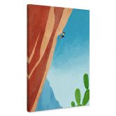 Leinwandbild Klettern am Grand Canyon - Rivers 