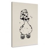 Leinwandbild Coole Spa-Ente mit Sonnenbrille - Royle 
